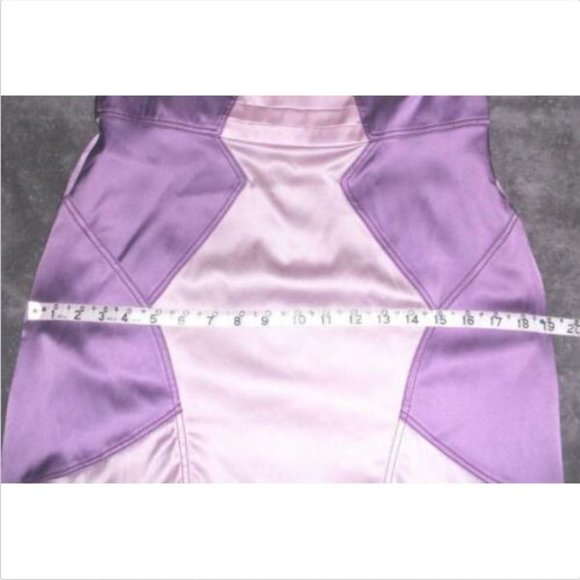 Zac Posen Silk Amethyst Maison Dress 10 - Picture 7 of 7